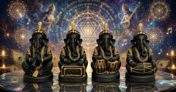 Why This Musical Ganesha Set of 4 is the Ultimate Home Decor Choice