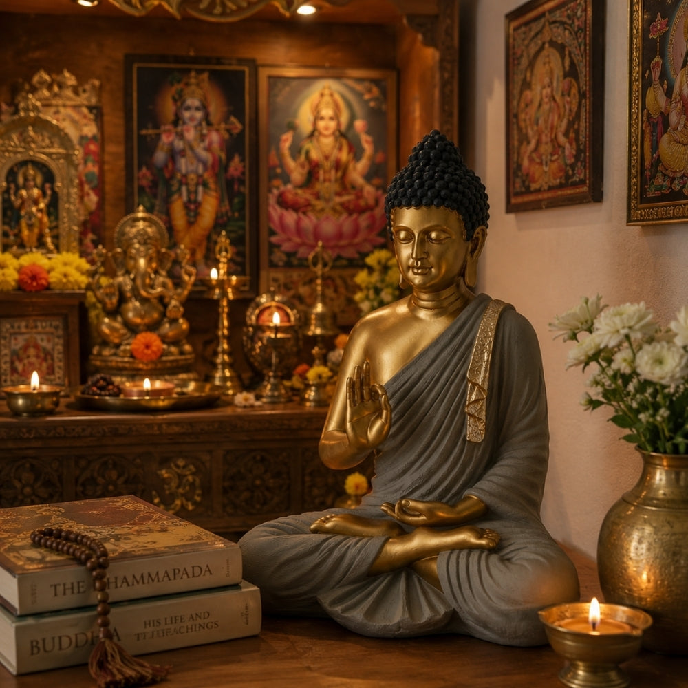 Lord Buddha Statue for Home Decor | Premium Dhyana Idol